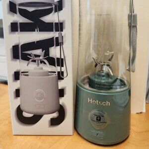 [LAST ONE] Hotsch Portable Blender - 6 Blades - USB Rechargeable - NIB